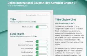 adventist giving image
